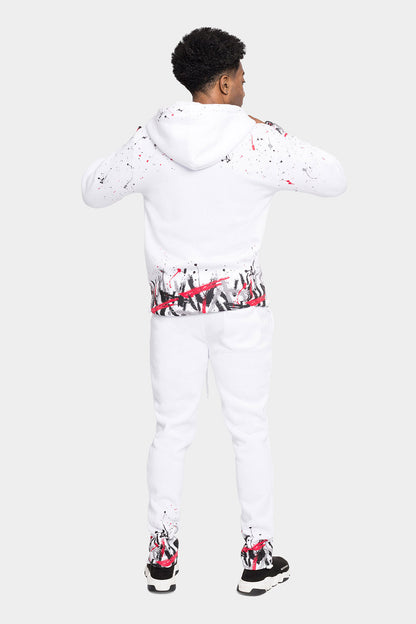 Paint Splatter Fleece Tracksuit