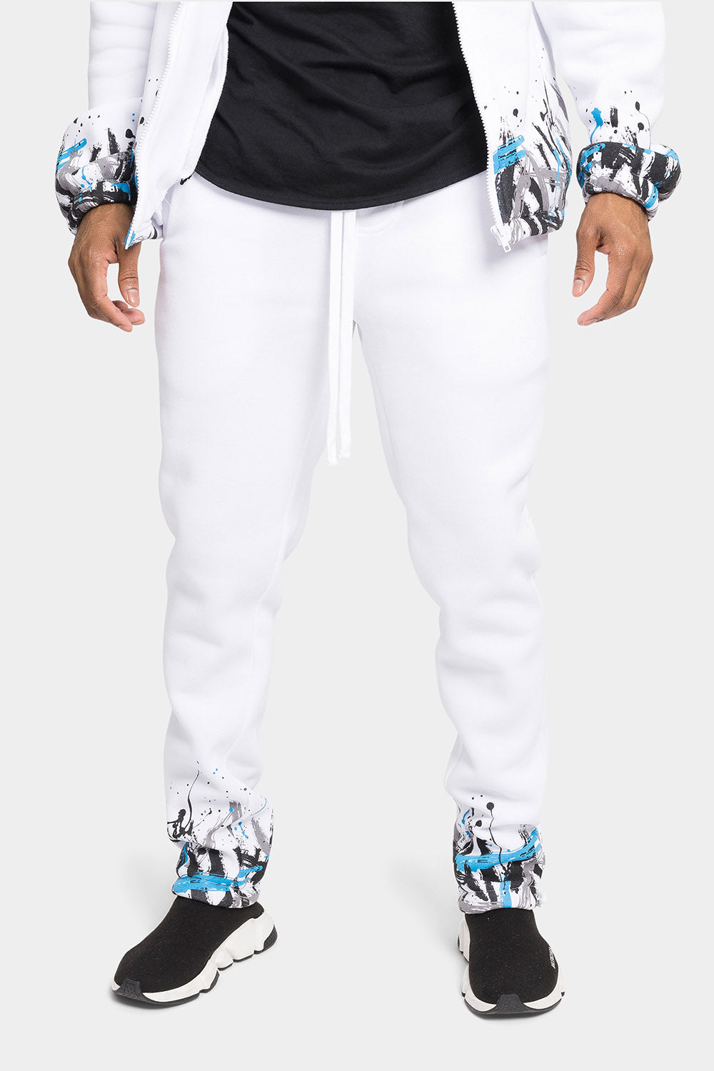 Paint Splatter Fleece Tracksuit