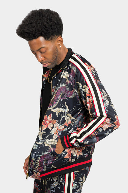 Dragon Floral Track Set