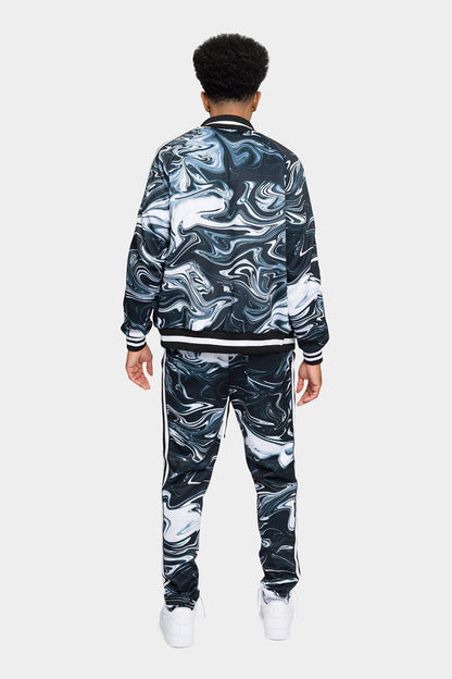 Smoky Marble Track Suit Set