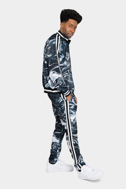 Smoky Marble Track Suit Set