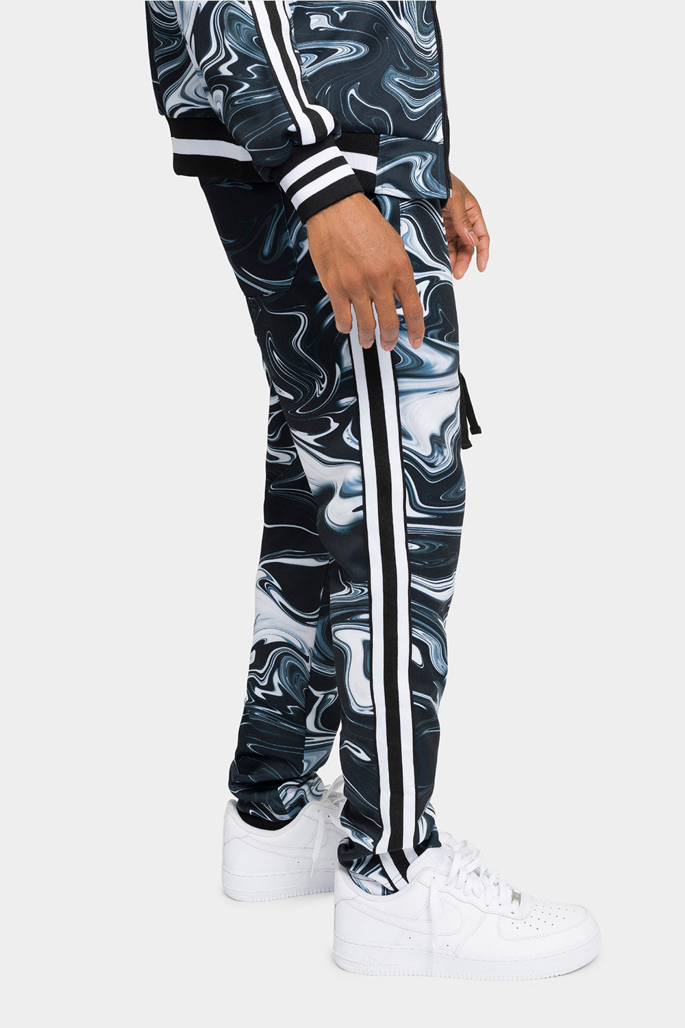 Smoky Marble Track Suit Set