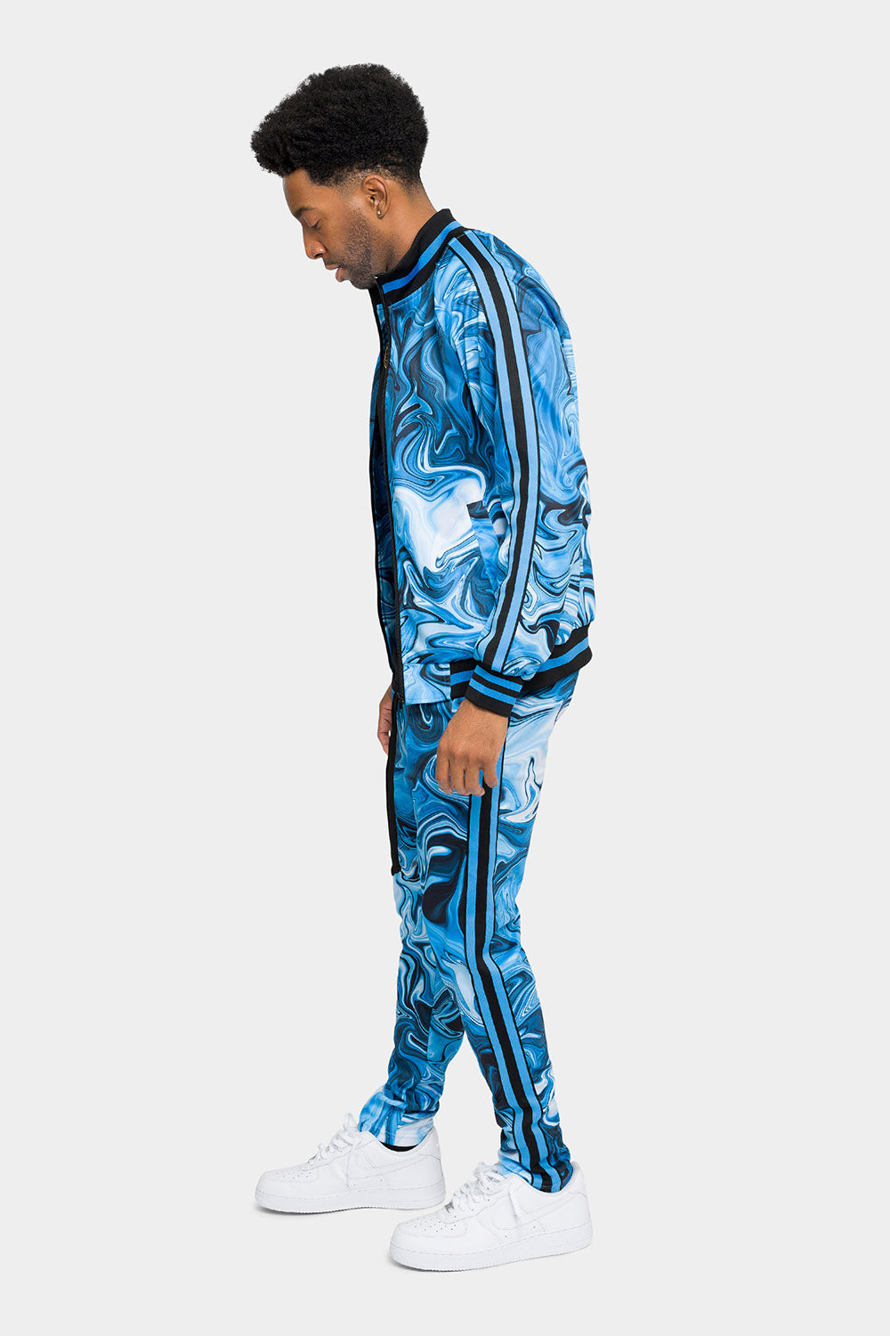 Smoky Marble Track Suit Set