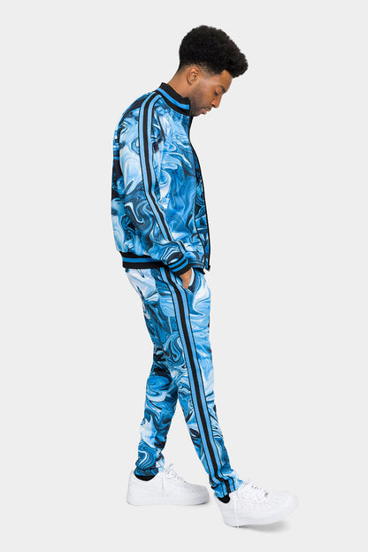 Smoky Marble Track Suit Set