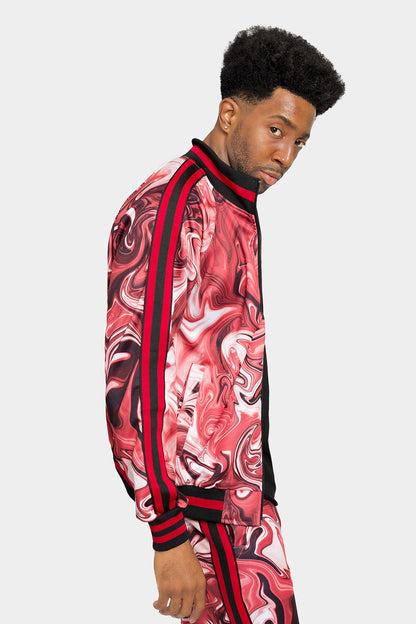 Smoky Marble Track Suit Set