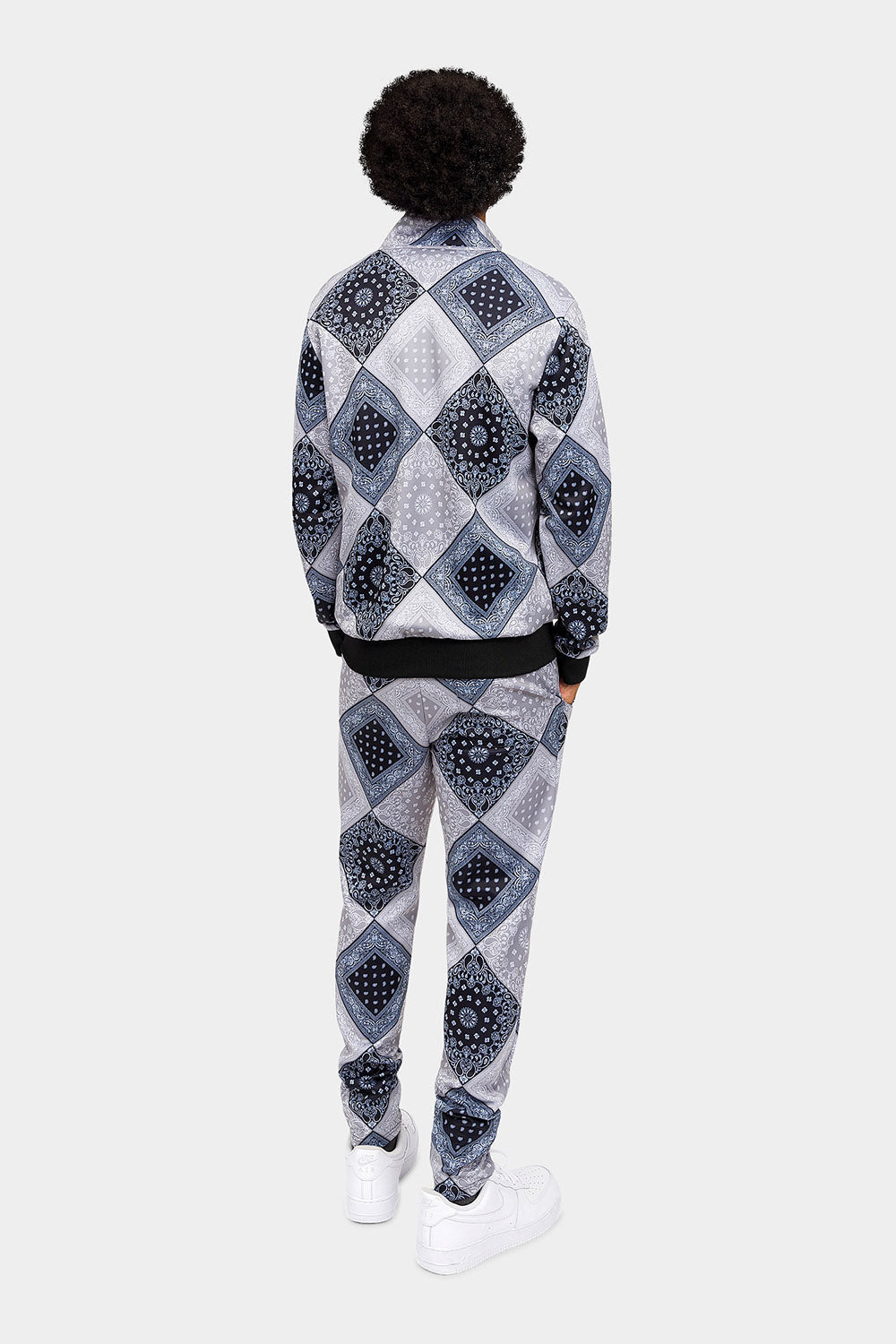 All Over Bandana Pattern Track Suit