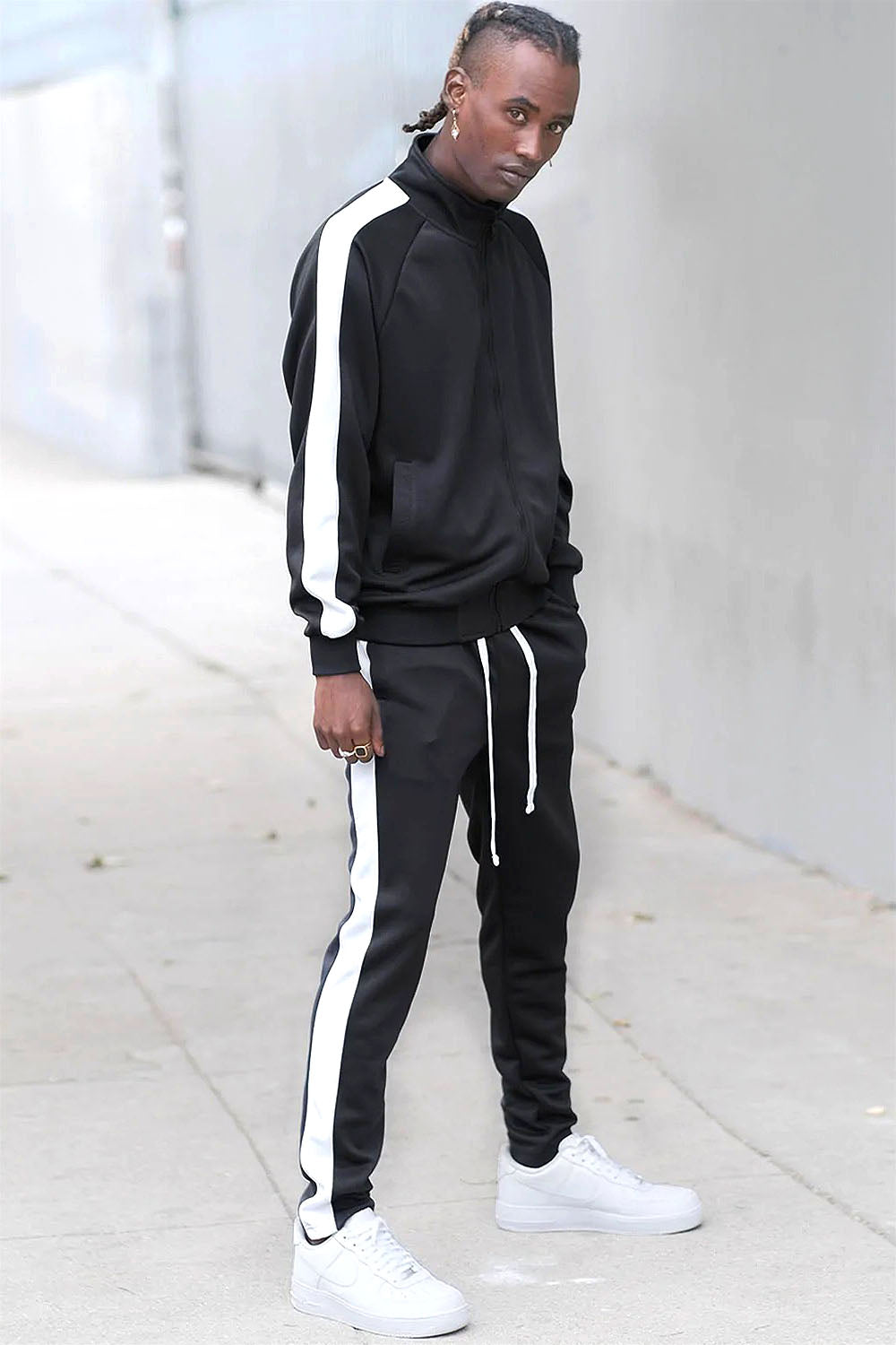 Essential Side Stripe Track Suit