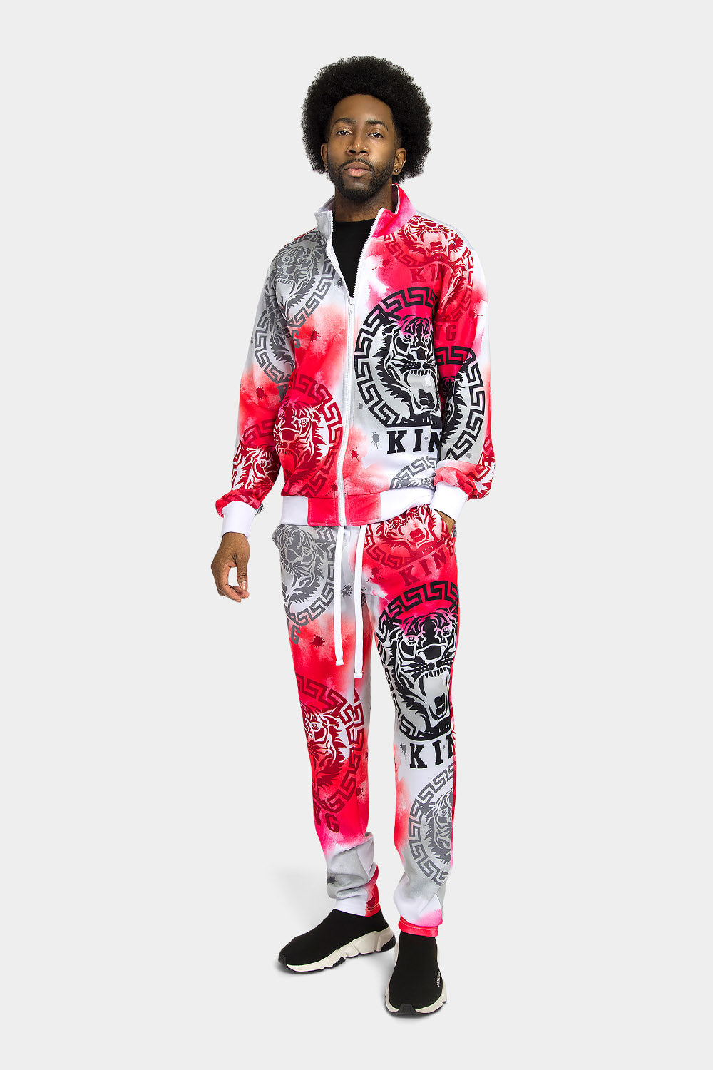 Tie Dye Tiger King Tracksuit