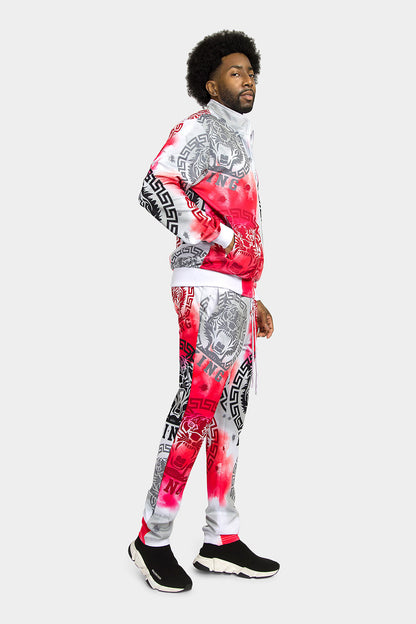 Tie Dye Tiger King Tracksuit