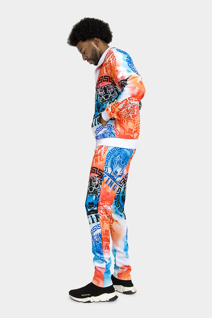 Tie Dye Tiger King Tracksuit