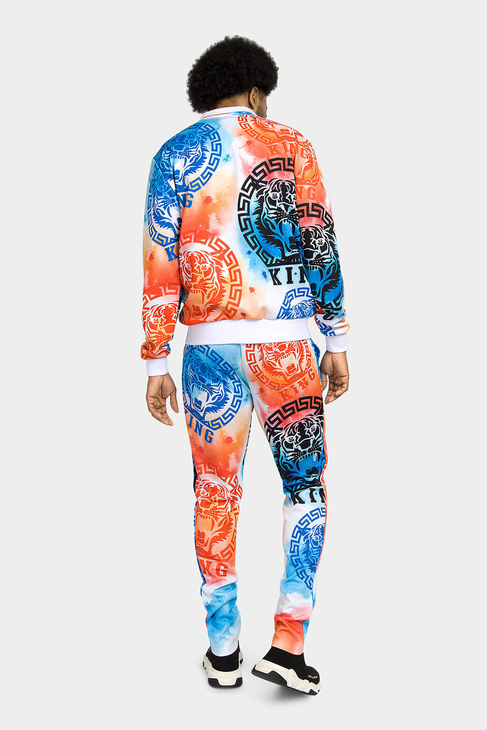 Tie Dye Tiger King Tracksuit