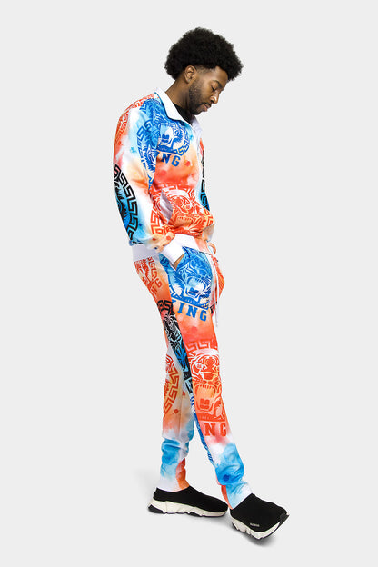 Tie Dye Tiger King Tracksuit