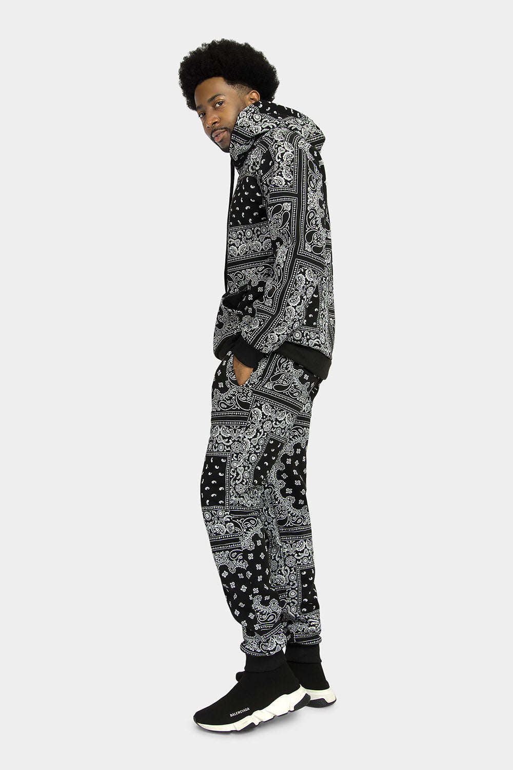 Bandana Paisley Fleece Tracksuit