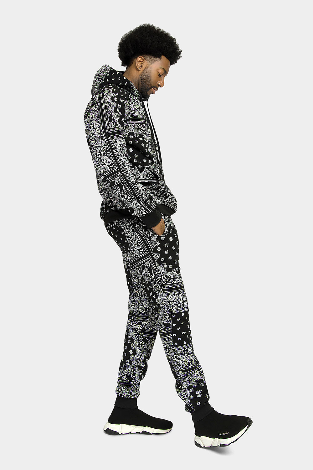 Bandana Paisley Fleece Tracksuit