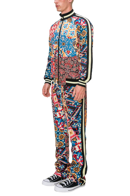 Paisley Collage Track Suit
