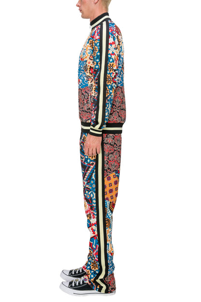 Paisley Collage Track Suit