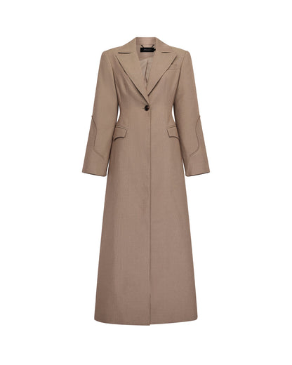 STANCE TAILORED COAT TAN