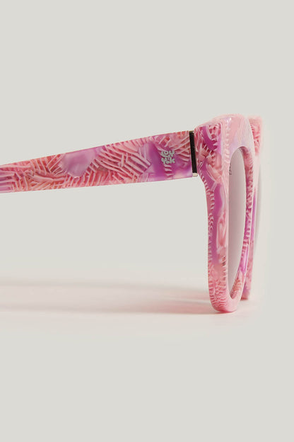 Mizuri - Cat Eye Sunglasses in Pink