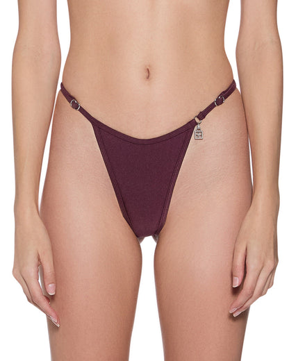 ITSY BITSY BIKINI BOTTOM MERLOT