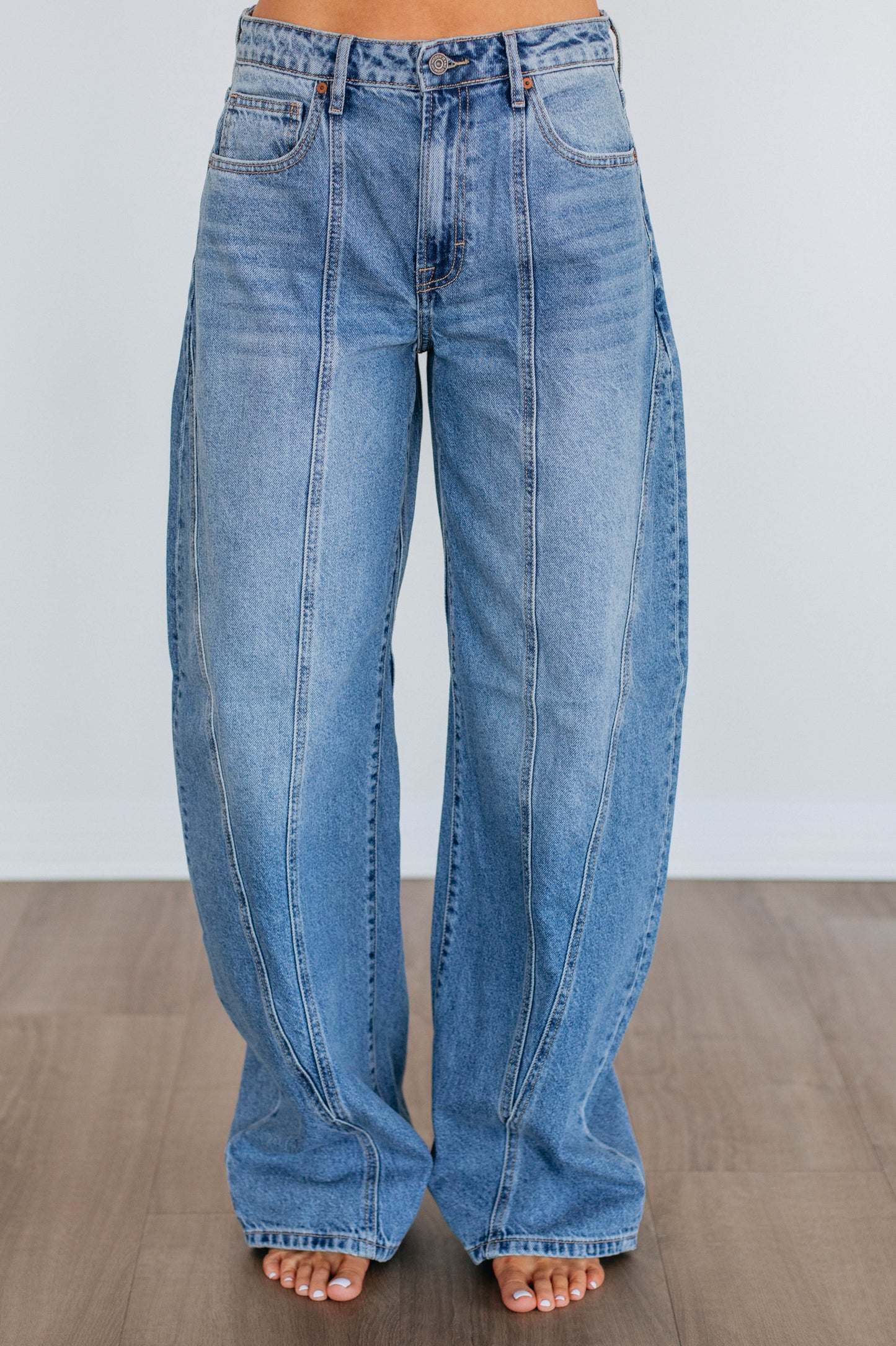 Sammie Hidden Jeans - Medium Wash