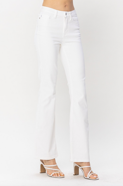 Judy Blue Ecru Bootcut Jeans