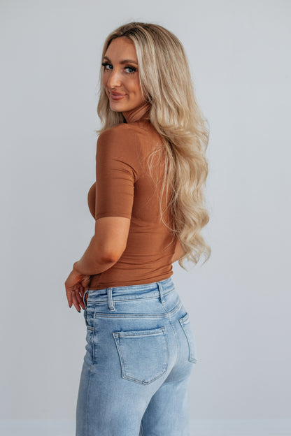 Spader Basic Top - Cinnamon