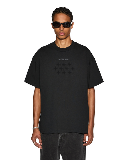 KSUBI X STAYME7O EKCESS SS TEE JET BLACK