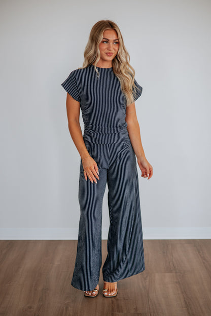 Raleigh Striped Jumpsuit