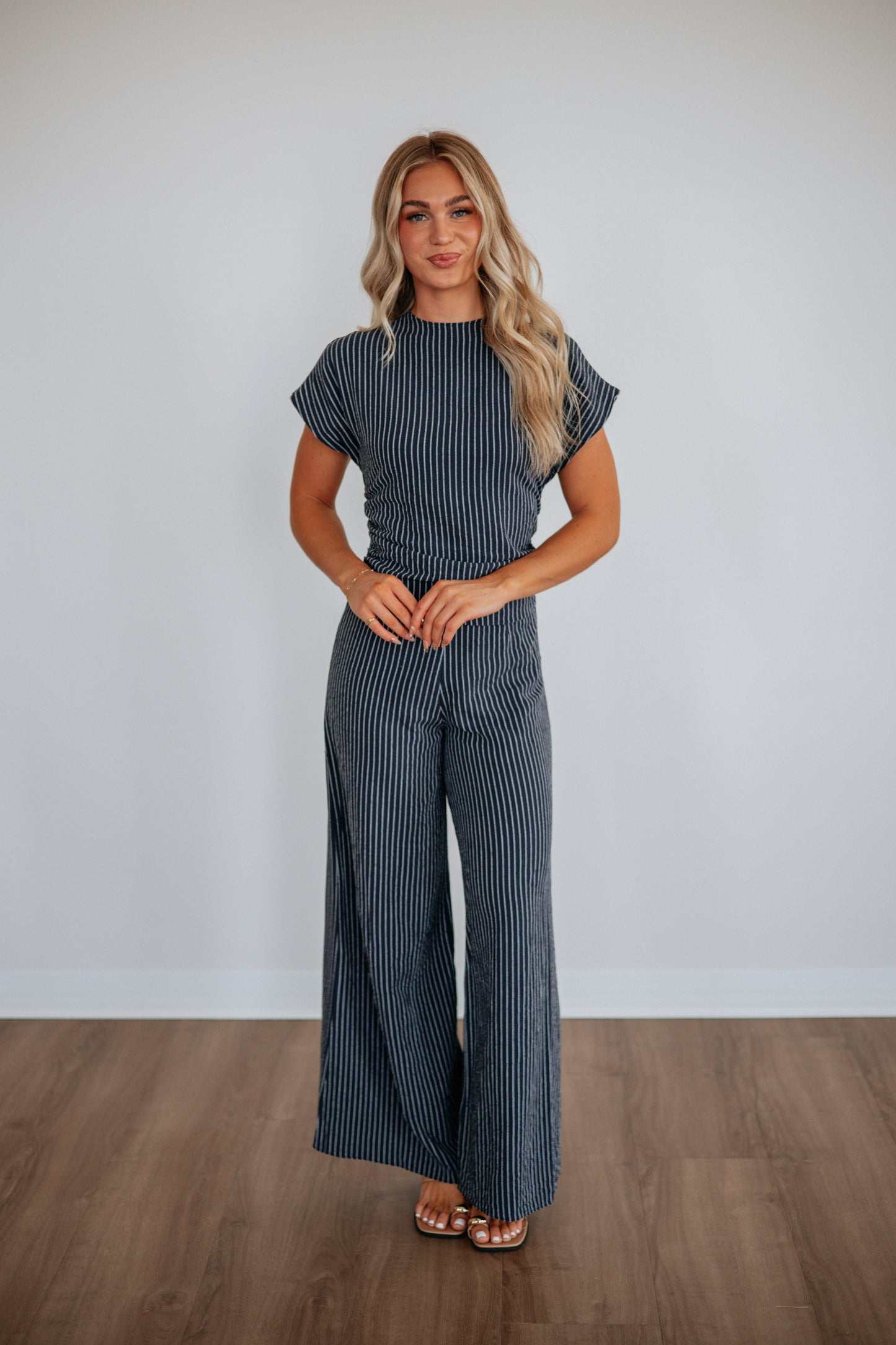 Raleigh Striped Jumpsuit