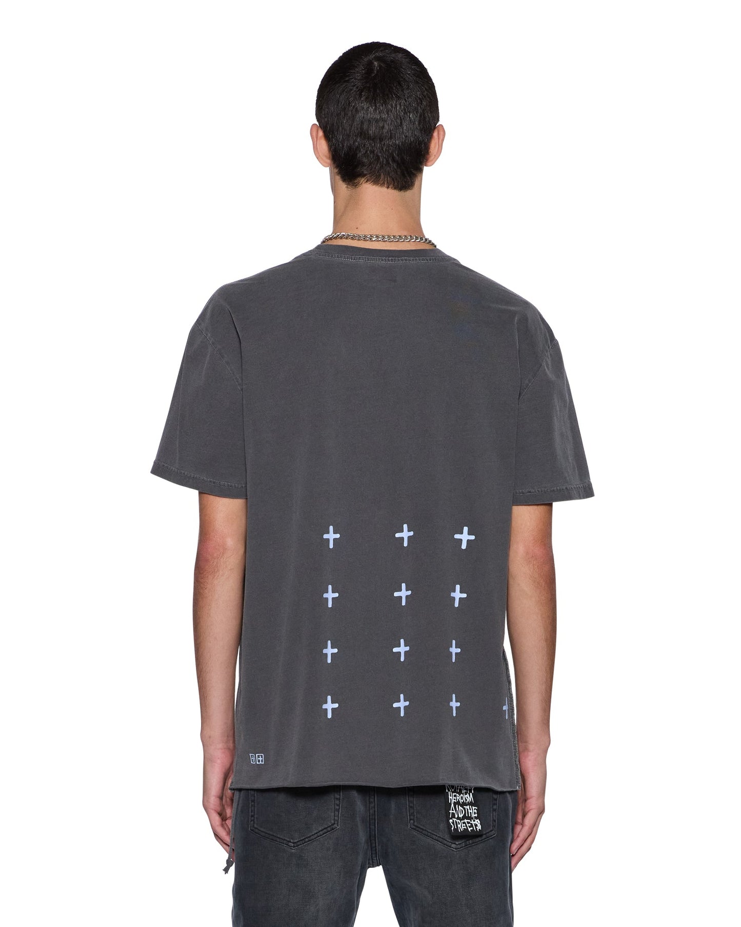ALL DAY BIGGIE SS TEE CHARCOAL