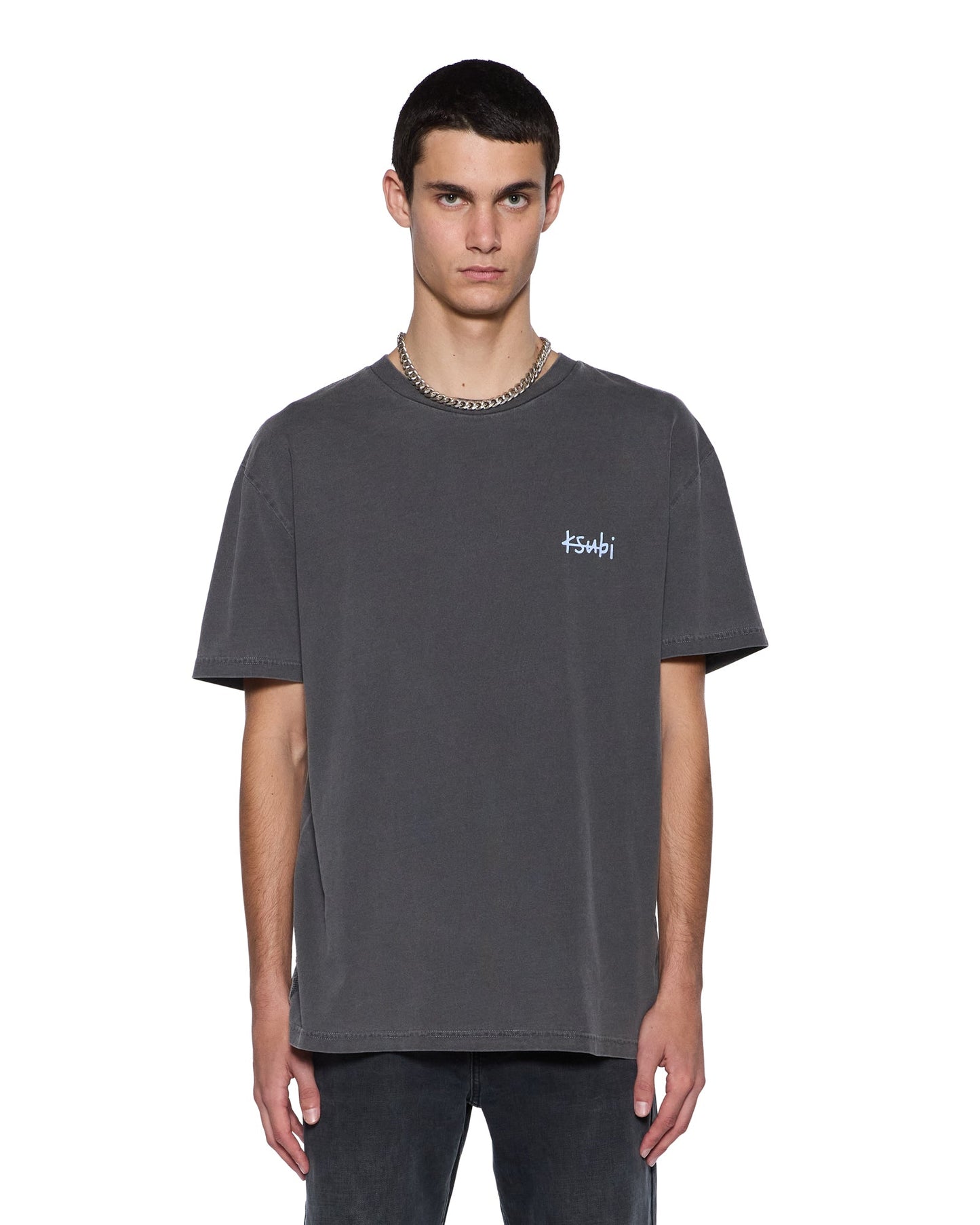 ALL DAY BIGGIE SS TEE CHARCOAL