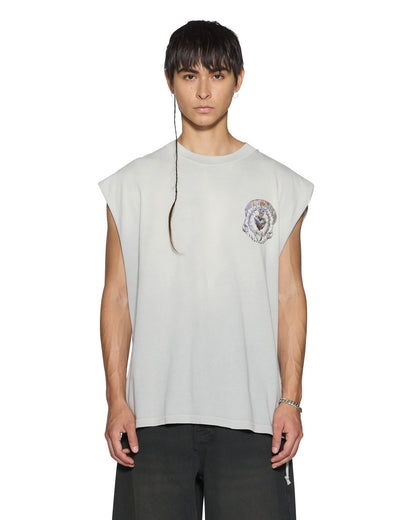 ANGUISH CUT OFF TANK KRETE GREY