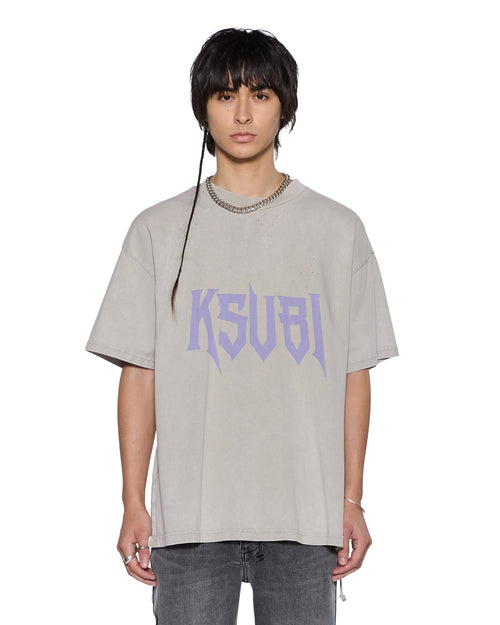 BLASTED EKCESS SS TEE SMOKE GREY