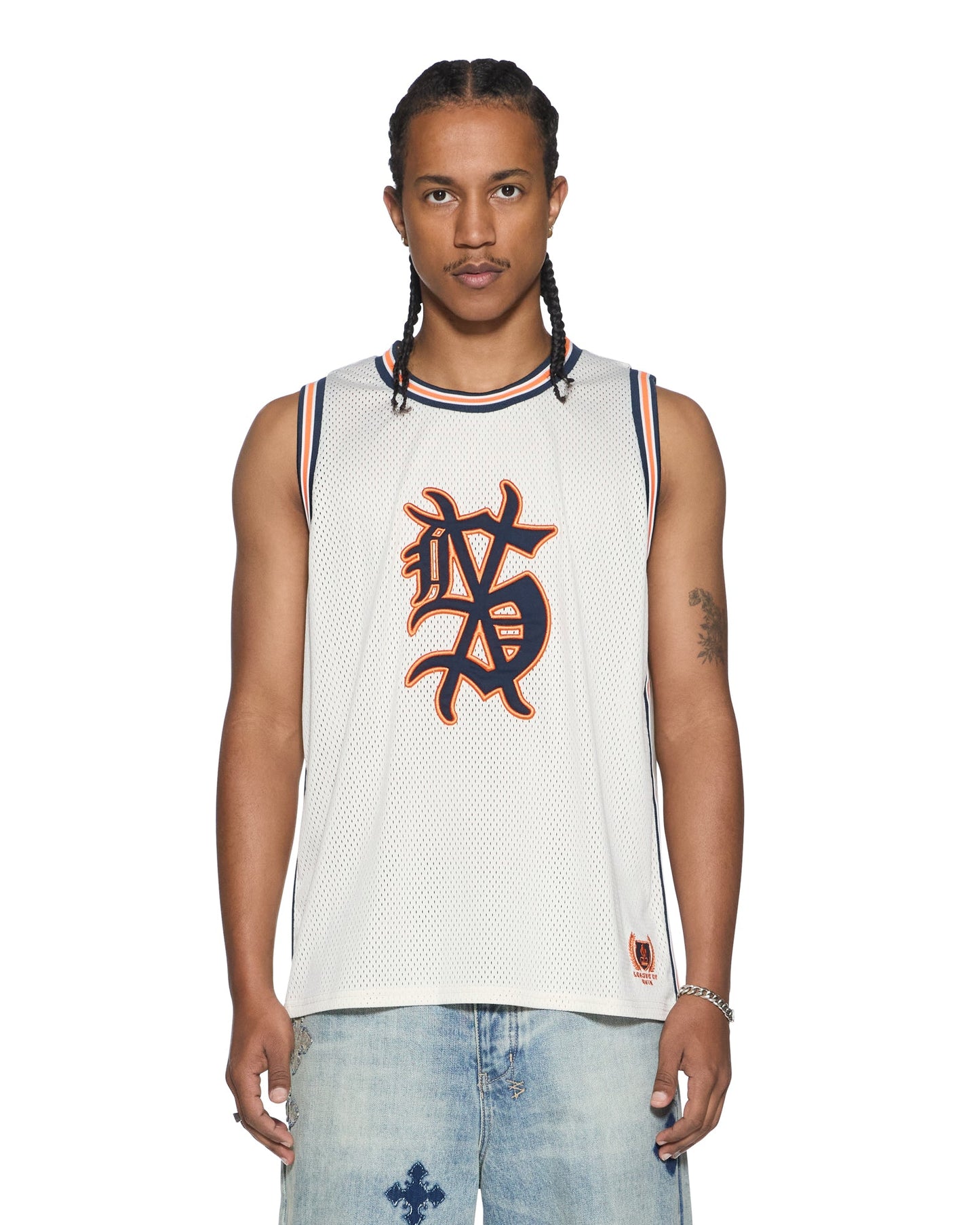 BOLTER MESH DEBUT SINGLET ECRU