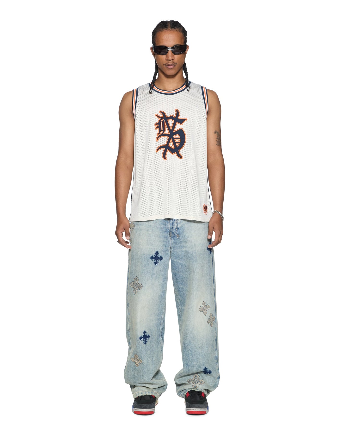 BOLTER MESH DEBUT SINGLET ECRU