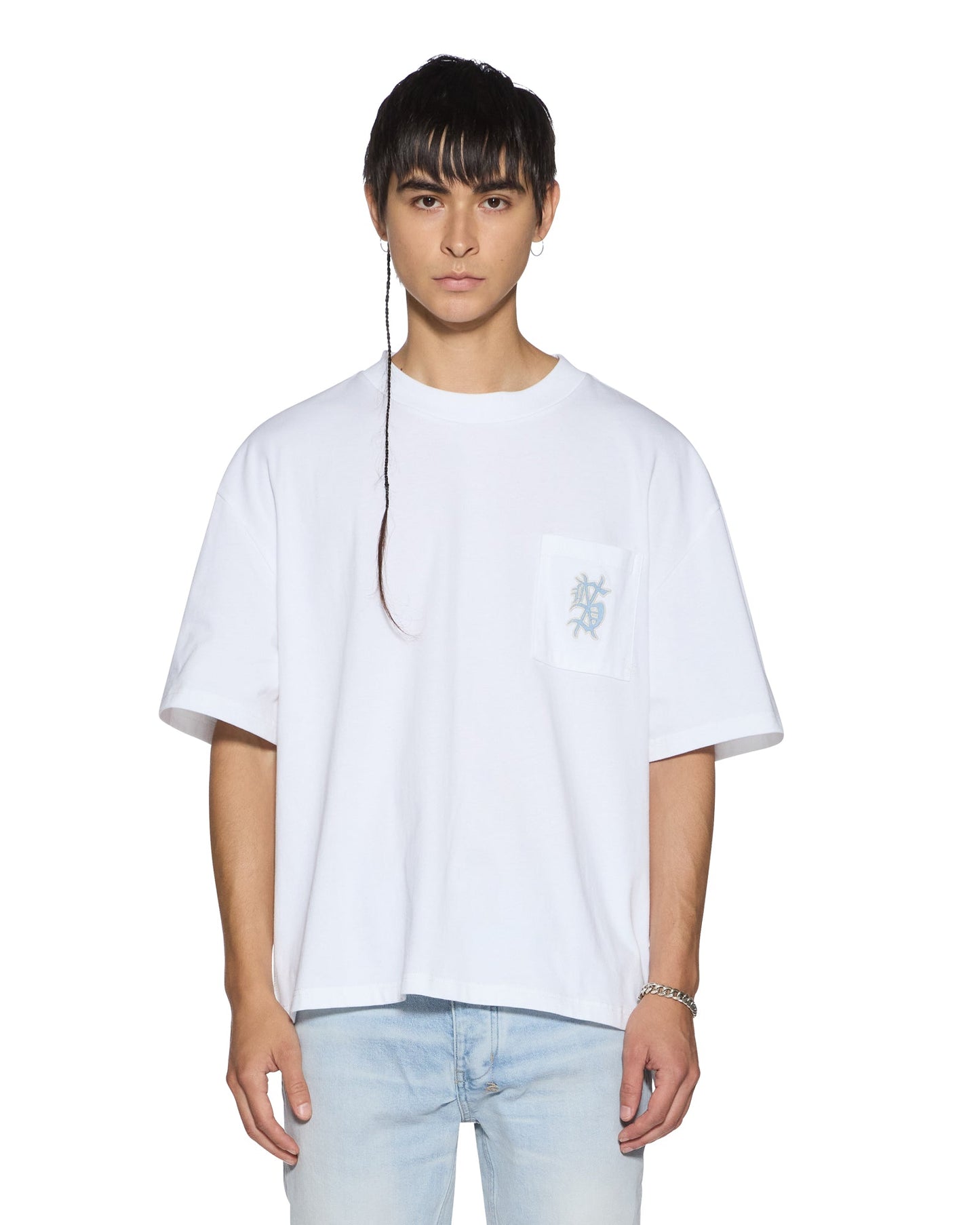 EFFECT EKCESS POCKET SS TEE TRU WHITE
