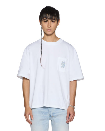 EFFECT EKCESS POCKET SS TEE TRU WHITE