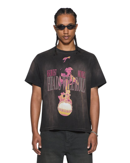 H.W.R SID SS TEE SUNBLEACH BLACK