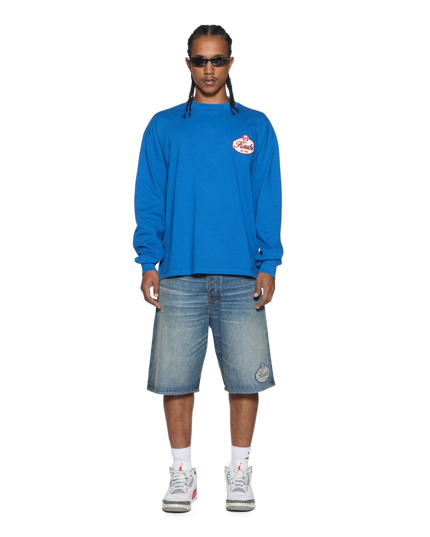 KLASSE EKCESS LS TEE BOLT BLUE
