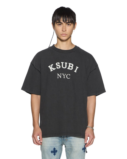 LAYBEL EKCESS SS TEE WASHED BLACK