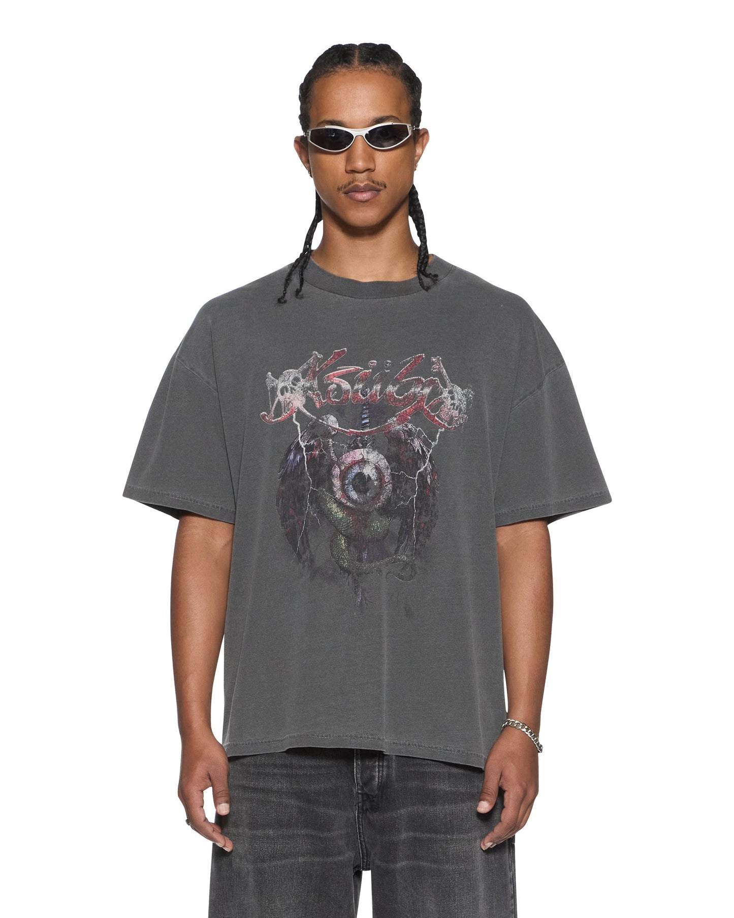 LEGEND EKCESS SS TEE CHARCOAL