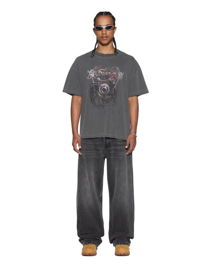 LEGEND EKCESS SS TEE CHARCOAL