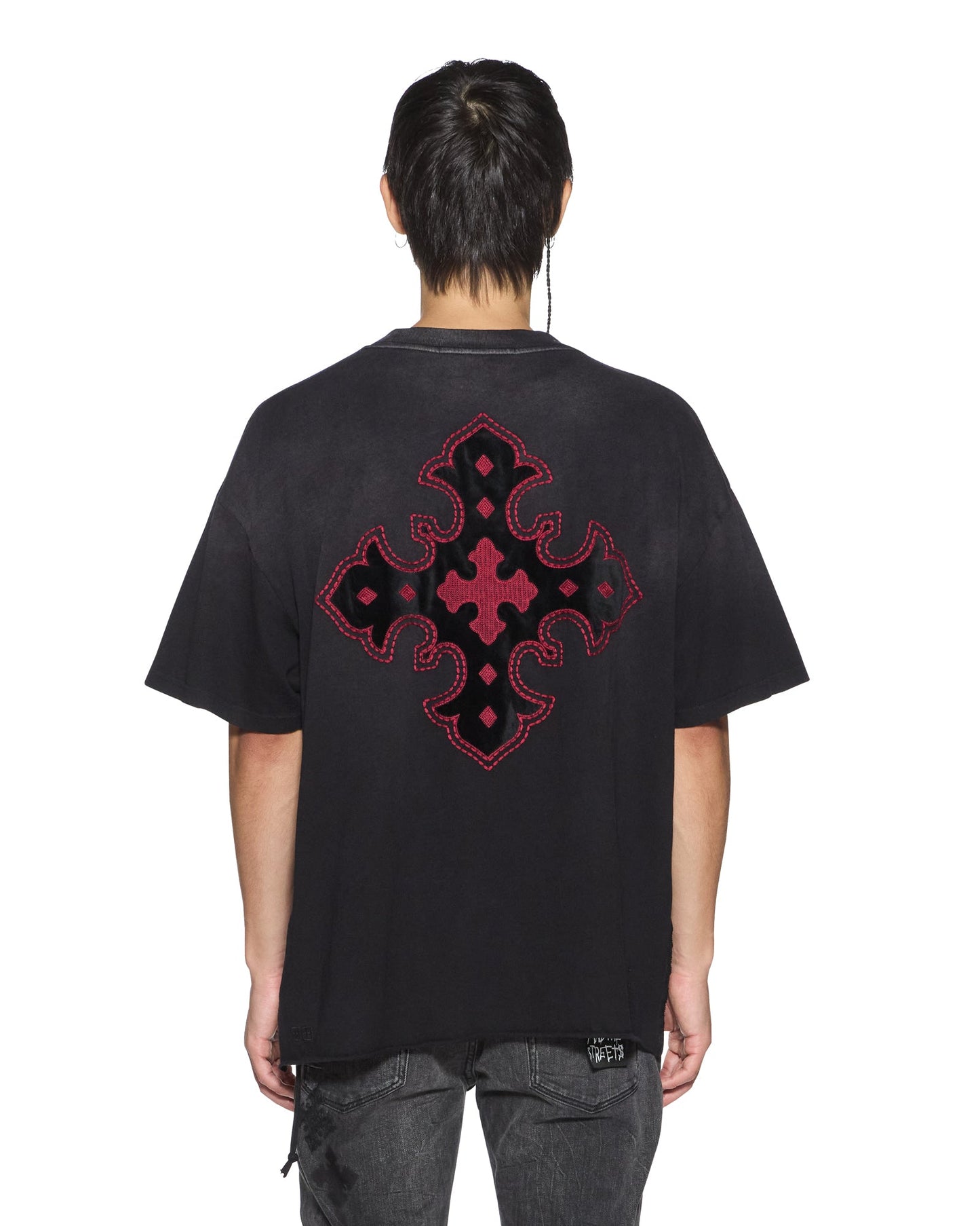 PAISE EKCESS SS TEE BLACK FADE