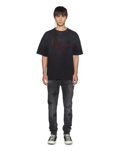 PAISE EKCESS SS TEE BLACK FADE