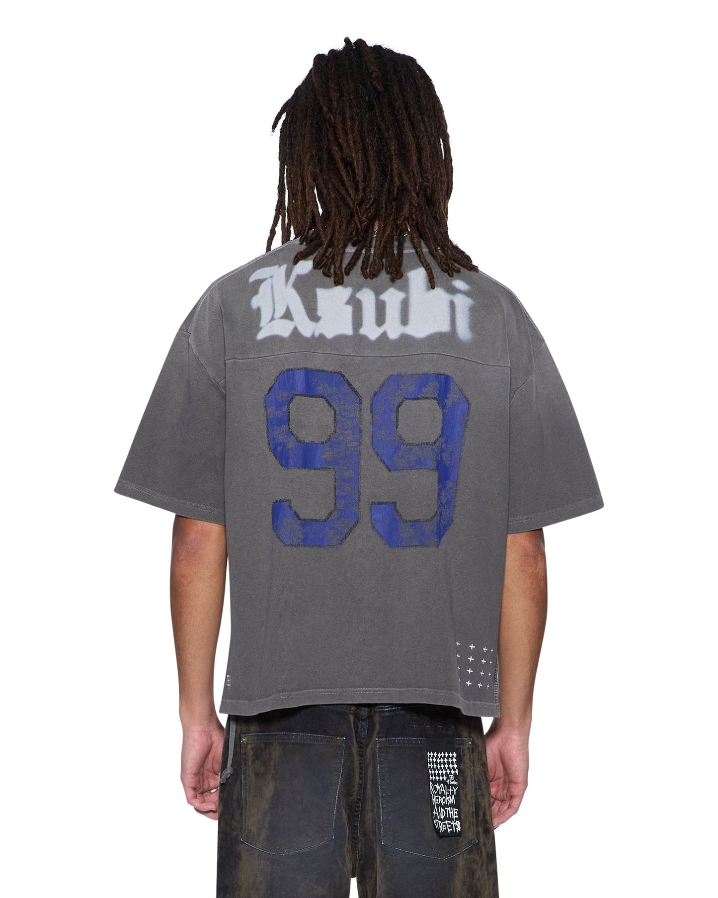 UTOPIA HALEN RAGLAN SS TEE CHARCOAL
