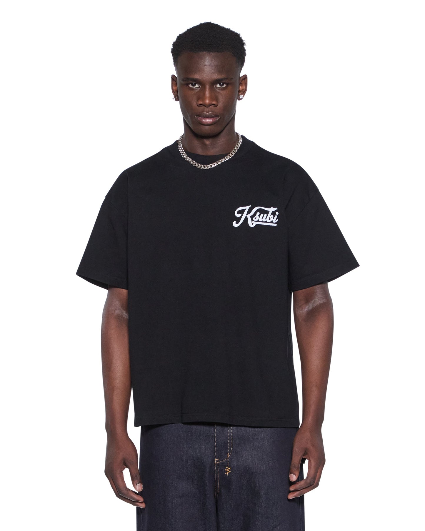 OUTFIELD EKCESS SS TEE BLACK