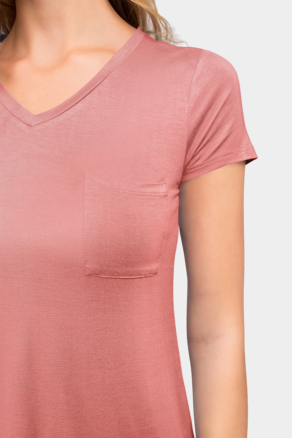 Essential V-Neck Jersey T-Shirt