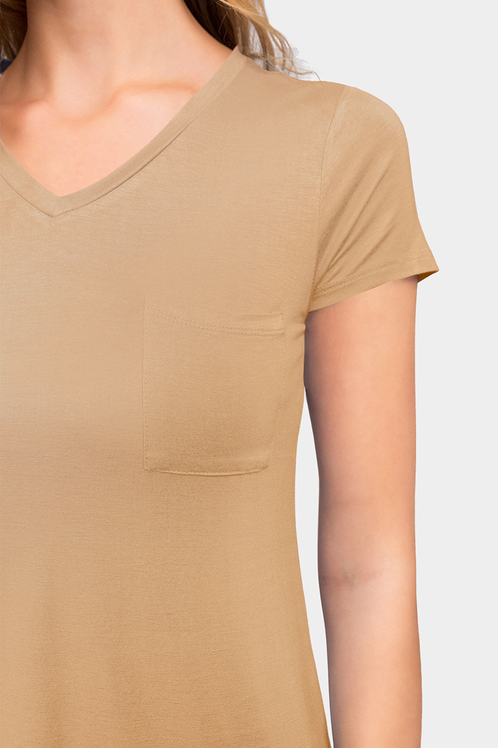 Essential V-Neck Jersey T-Shirt