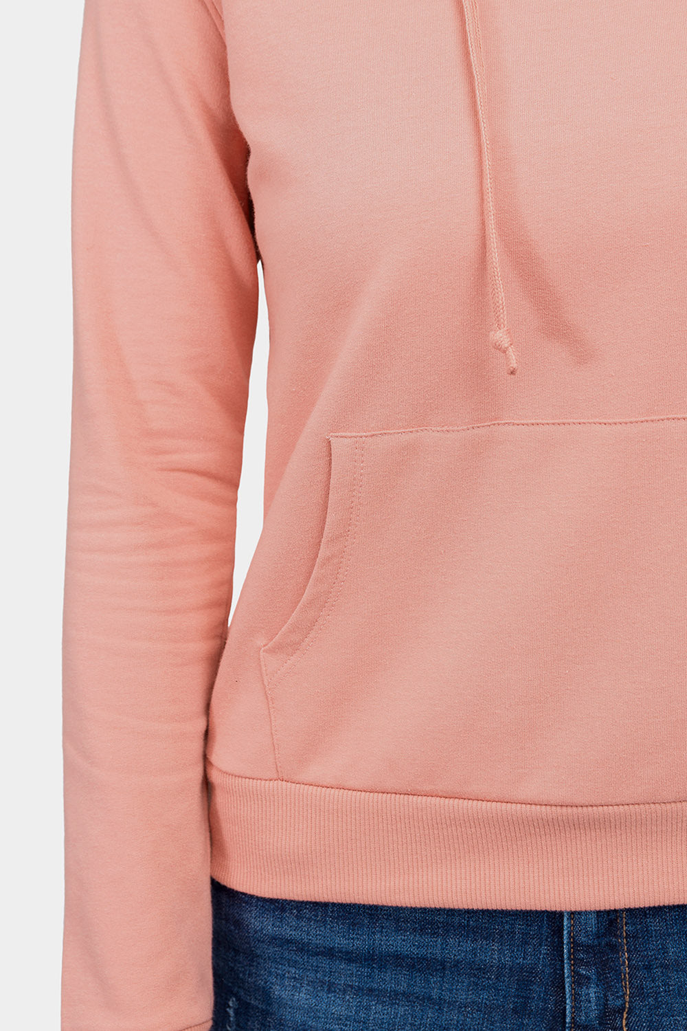 Essential French Terry Long Sleeve Hoodie