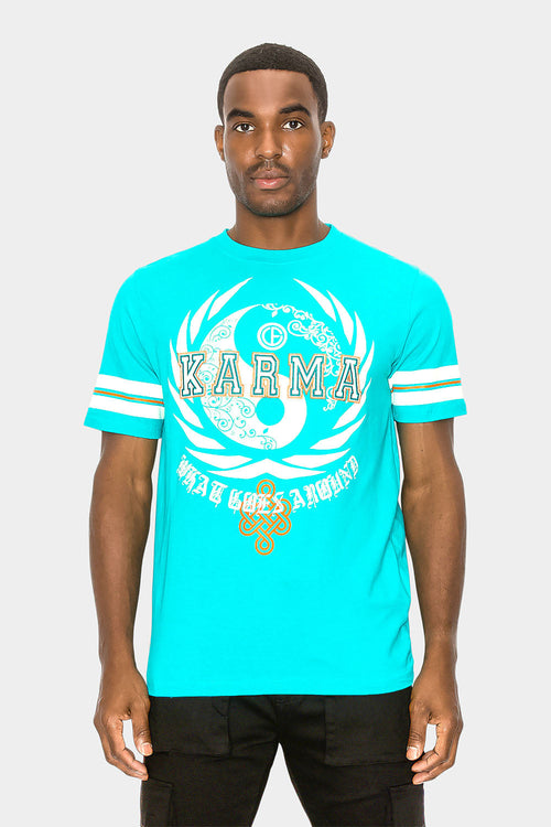 Positivity Karma Graphic T-Shirts